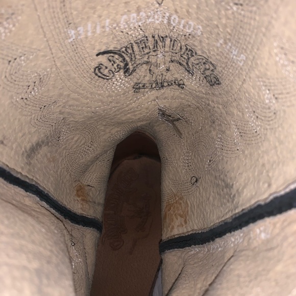 Smooth Ostrich cowboy boots - Picture 5 of 5